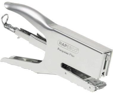 RAPESCO Heftzange Porpoise 24/6 24/8 26/6 26/8 fest/lösbar 50 Bl. (80 g/m²) Metall chrom