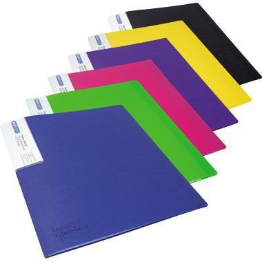 RAPESCO Sichtbuch Germ-SavvyT DIN A4 Polypropylen farbig sortiert 40 Hüllen 6 St./Pack.