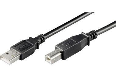 Goobay USB-Kabel ® Hi-Speed 3m schwarz ® Hi-Speed 3m schwarz