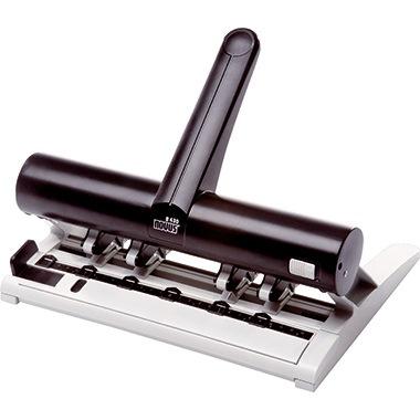 NOVUS Locher B 430 8cm 30 Bl. (80 g/m²) mit Anschlagschiene anthrazit/lichtgrau
