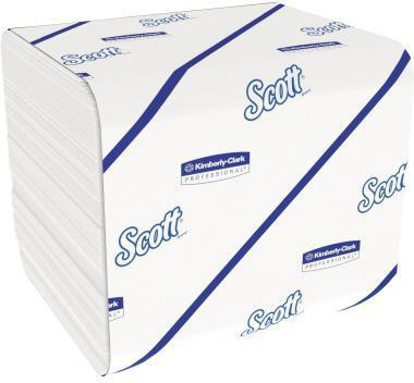 SCOTT Toilettenpapier ® ControlT 2-lagig Tissue weiß 220 Bl./Rl. 36 Rl./Pack.