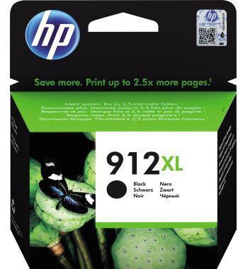 hp Tintenpatrone Originalzubehör 912XL ca. 825 Seiten schwarz 21,7ml