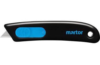 MARTOR Sicherheitsmesser SECUNORM SMARTCUT Einweg 11,6mm 1 Glied Metall nicht rostfrei schwarz/cyan