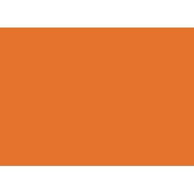 Heyda Tonzeichenpapier 50 x 70 cm (B x H) 130g/m² orange 25 St./Pack.