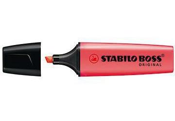 STABILO Textmarker ® BOSS® ORIGINAL 2-5mm rot Keilspitze