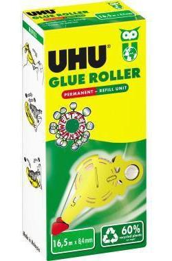 UHU Nachfüllkassette ® GLUE PERMANENT REFILL UNIT Kleberoller GLUE PERMANENT REFILLABLE 35415 8,4 mm x 16,5 m (B x L) nicht wieder ablösbar