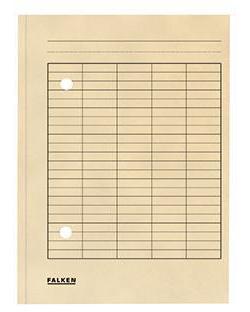 FALKEN Umlaufmappe DIN A4 250g/m² Manilakarton recycelt chamois 100 St./Pack.