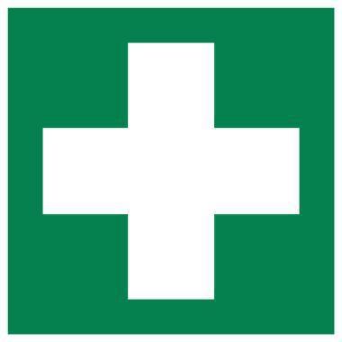 Neutralware Hinweisschild 20 x 20 cm (B x H) E003 Erste Hilfe PVC-Folie