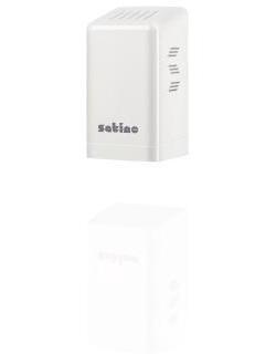 SATINO BY WEPA Lufterfrischer Eco Satino Duftfüllung 332110 332090 331610 332100 9 x 17,3 x 8,6 cm (B x H x T) Kunststoff weiß