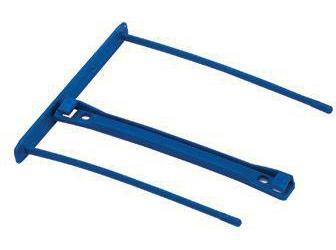 Bankers Box Abheftbügel ® ProClip 85mm Kunststoff 100 % recycelt blau 50 St./Pack.