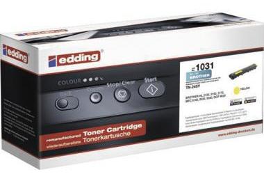 edding Toner kein Originalzubehör Kompatibel mit: Brother TN-245Y EDD-1031 ca. 2.200 Seiten gelb