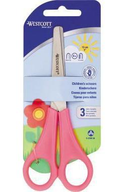 Westcott Bastelschere Kids 130mm Stahl pink Kids 130mm Stahl pink