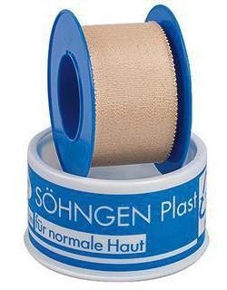 SÖHNGEN Rollenpflaster ® Plast 2,5 cm x 5 m (B x L) braun
