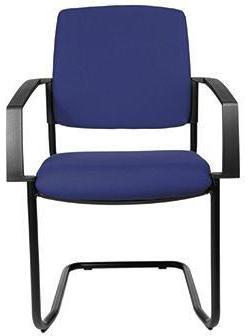 TOPSTAR Besucherstuhl B to B 20 110kg 100 % Polypropylen blau