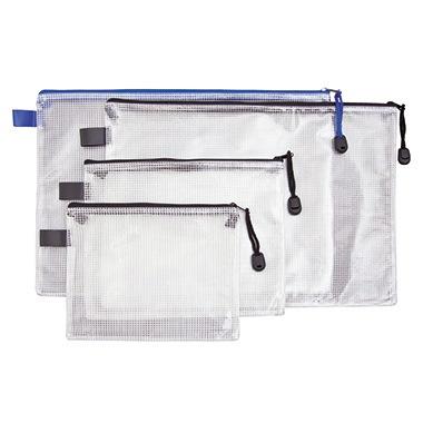 Neutralware Reißverschlusstasche DIN A5 PVC schwarz DIN A5 PVC schwarz