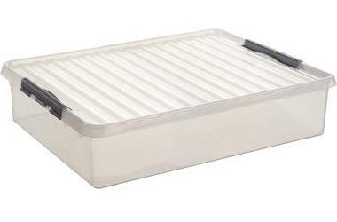 Sunware Aufbewahrungsbox the q-line 80 x 18 x 50 cm (B x H x T) 60l Kunststoff transparent