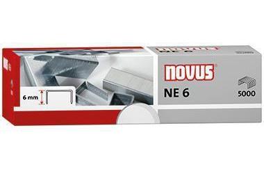 NOVUS Heftklammer NE6 SUPER Elektrohefter Stahl verzinkt 5.000 St./Pack.