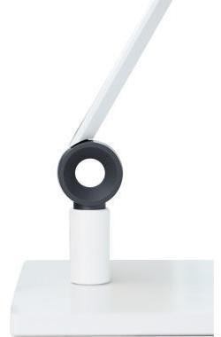 WALDMANN Leuchtenfuß PARA.MI 200 x 10 x 200 mm (B x H x T) Stahl weiß