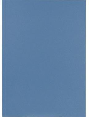 FALKEN Aktendeckel DIN A4 250g/m² Manilakarton dunkelblau 100 St./Pack.