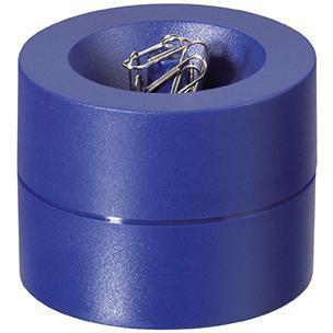 MAUL Klammernspender pro 7,3 x 6 cm (D. x H) mit Klammer Kunststoff blau