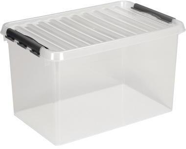 Sunware Aufbewahrungsbox the q-line 60 x 42 x 40 cm (B x H x T) 72l Kunststoff transparent