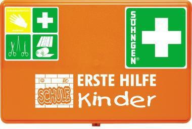 SÖHNGEN Erste Hilfe Koffer ® SCHULE ca. 26 x 16 x 8 cm (B x H x T) orange