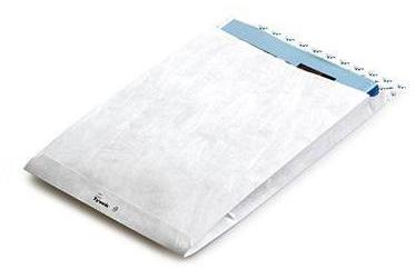 Tyvek Faltentasche ® DIN C4 229 x 324 mm (B x H) ohne Fenster 55g/m² mit Haftklebung ® weiß 100 St./Pack.