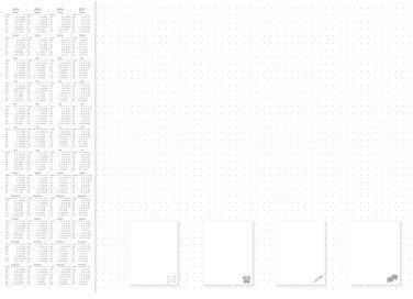 RNK VERLAG Schreibunterlage Office 60 x 42 cm (B x H) ohne Folienauflage 2024-2027 Papier weiß 30 Bl.