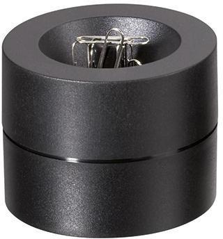 MAUL Klammernspender pro 7,3 x 6 cm (D. x H) mit Klammer Kunststoff schwarz