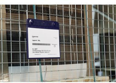 VELOFLEX Sichttasche Neodym DIN A5 quer PVC blau Neodym DIN A5 quer PVC blau