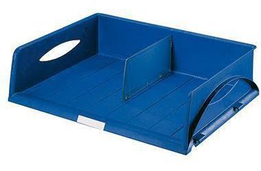 Leitz Briefablage Sorty Jumbo DIN A3 quer DIN C3 quer Überbreite Polystyrol Farbe: blau