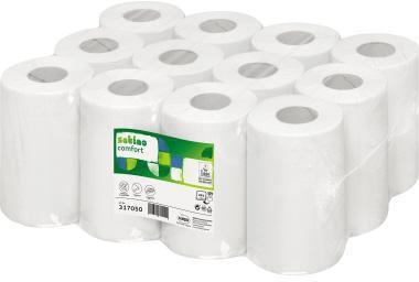 SATINO BY WEPA Handtuchrolle Comfort 20 cm x 120 m (B x L) Papier hochweiß 12 Rl./Pack.