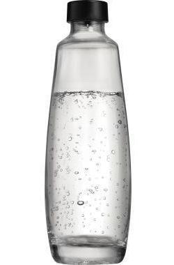 SODASTREAM Wassersprudler DUO Titan 15,8 x 44 x 31 cm (B x H x T) Kunststoff schwarz
