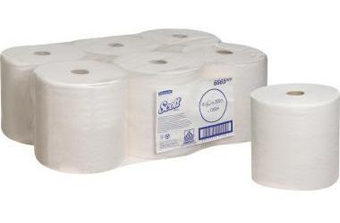 SCOTT Handtuchrolle ® Performance 19,8 cm x 200 m (B x L) AirflexT weiß 6 Rl./Pack.