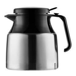 HELIOS PREISSER Isolierkanne Mondial Push 1,3l Edelstahl edelstahl/schwarz