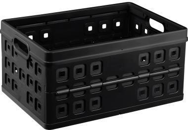 Sunware Klappbox the flap-line Square 54 x 26,5 x 38 cm (B x H x T) 46l Kunststoff schwarz