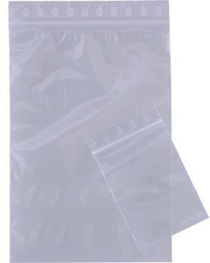 Neutralware Druckverschlussbeutel 160 x 220 mm (B x H) 50µm Kunststoff transparent 100 St./Pack.