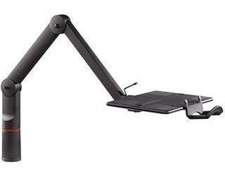 NOVUS Telefonschwenkarm TalkMaster 41,5 x 47 x 25,8 cm (B x H x T) Universalzwinge 2kg 360° Kunststoff anthrazit
