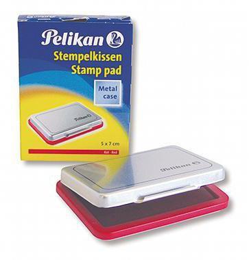 Pelikan Stempelkissen 3 Gummistempel Polymerstempel 70 x 50 mm (B x H) rot