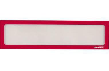 Ultradex Magnetrahmen Infotasche PET rot 5 St./Pack. Infotasche PET rot 5 St./Pack.