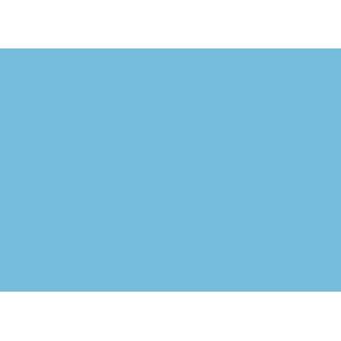 Heyda Tonzeichenpapier 50 x 70 cm (B x H) 130g/m² wasserblau 25 St./Pack.