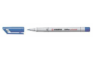 STABILO Folienstift ® OHPen universal 0,4mm blau nicht dokumentenecht