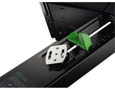 NOVUS Blockheftgerät B 56 re+new 23/8-23/24 SUPER fest/bypass 200 Bl. (80 g/m²) Metall/Kunststoff 82 % recycelt schwarz