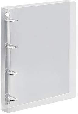 VELOFLEX Ringbuch Crystal DIN A4 Polypropylen transparent