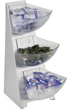 APS Portionsspender 19 x 41 x 24 cm (B x H x T) Edelstahl/Kunststoff silber/transparent