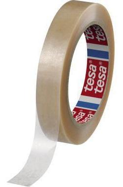 tesa Klebefilm ® 04104 19 mm x 66 m (B x L) einseitig klebend mit Lösungsmittel PVC transparent
