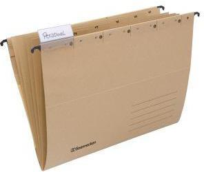 Soennecken Personalmappe DIN A4 320g/m² mit Organisationsaufdruck Natronkarton recycelt natur