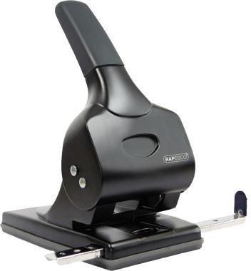 RAPESCO Registraturlocher ALU 65 65 Bl. (80 g/m²) Metall/Kunststoff schwarz