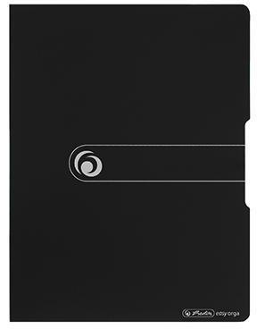 herlitz Klemmbrettmappe Express-Clip easy orga to go 24 x 33 cm (B x H) Kunststoff schwarz