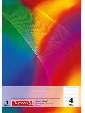 Brunnen Schulheft DIN A5 liniert 4 32 Bl. DIN A5 liniert 4 32 Bl.